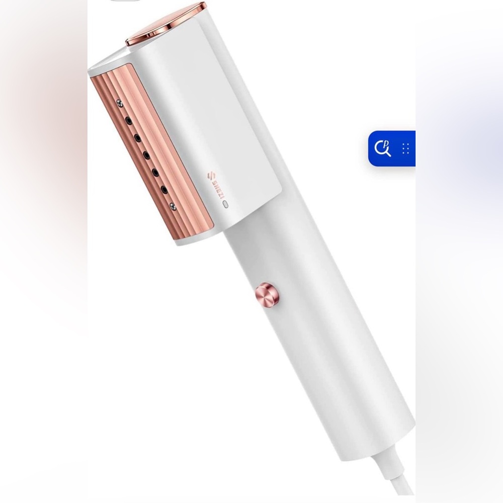 Shezi Portable Handheld Garment Steamer - White and Pink